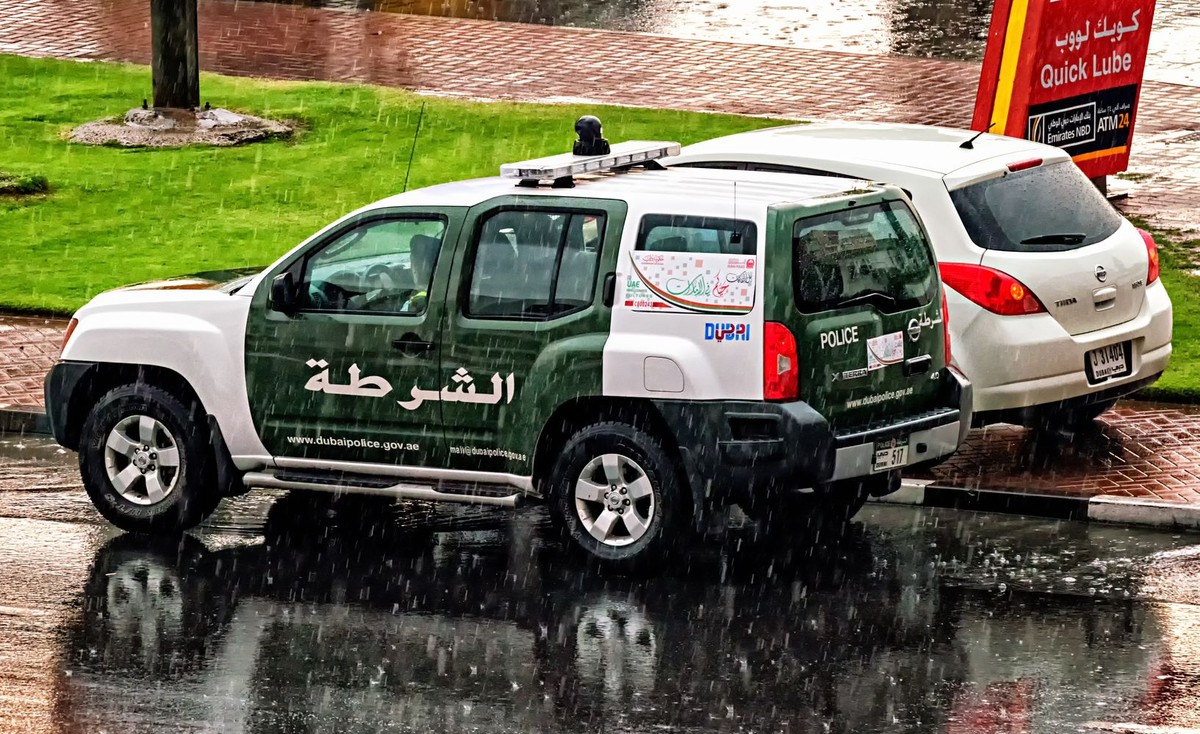 Policja w Dubaju
