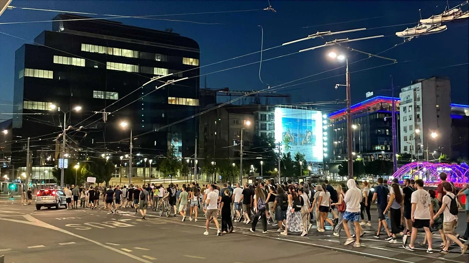 slavija studenti protest blokada