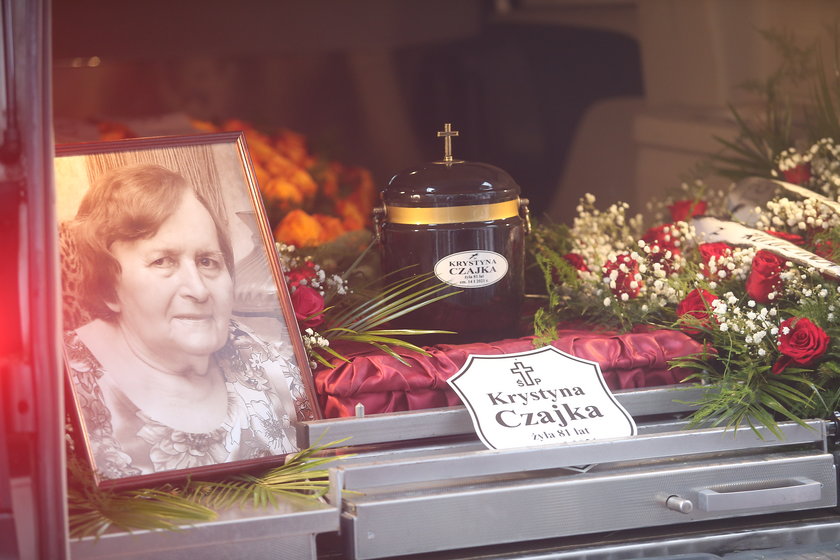 Pogrzeb mamy Mariusza Czajki