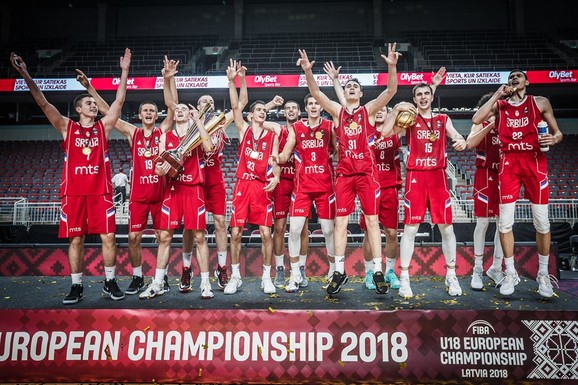 Juniorska košarkaška reprezentacija Srbije - šampion Evrope, ponovo