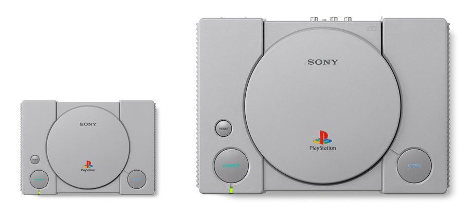 PlayStation Classic ma być mniejsze o ok. 45 proc. od oryginalnej konsoli