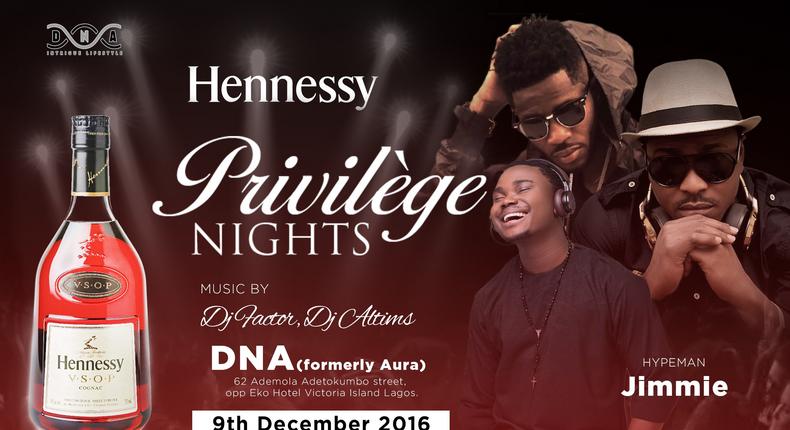 Hennessy Privileged Night De New Aura club