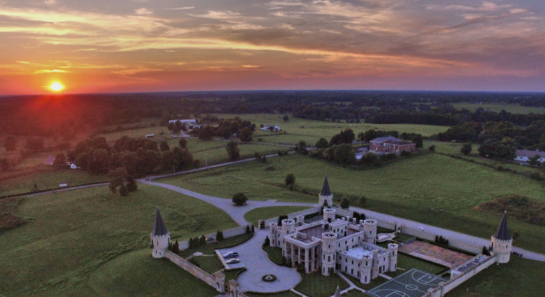 The Kentucky Castle is a four-star luxury hotel in Versailles, Kentucky.