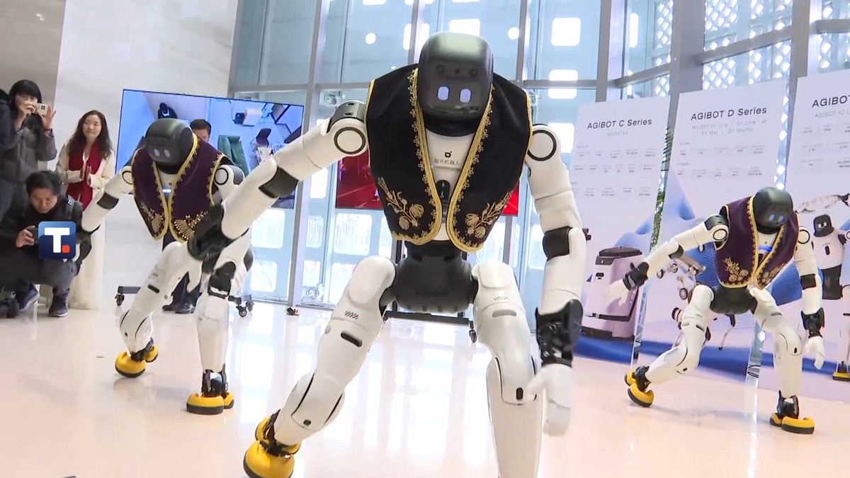 Prezentacija robota kompanije AGIBOT
