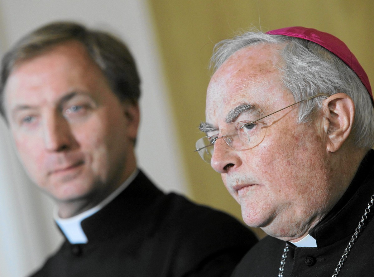 Ksiądz Franciszek Longhamps de Berier i arcybiskup Heryk Hoser