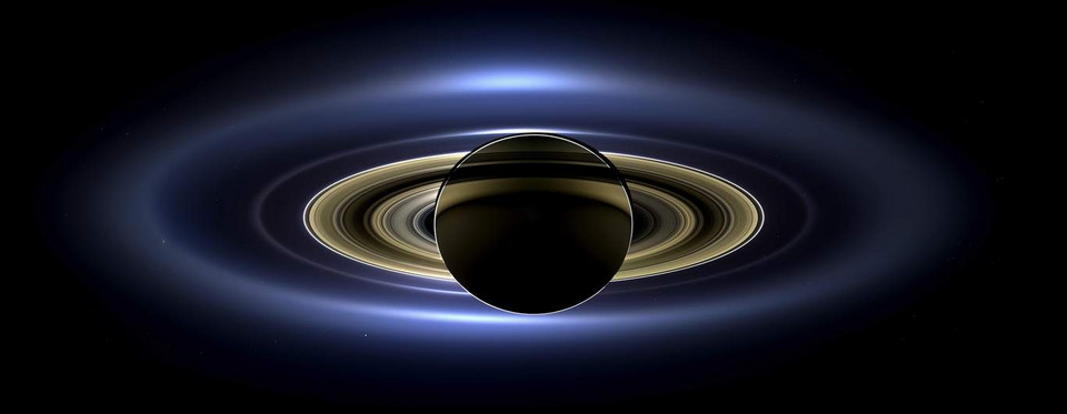 Podświetlony Saturn