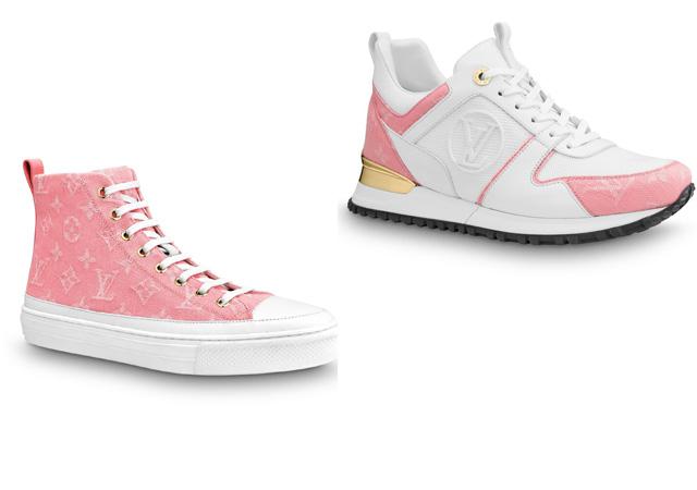 A Louis Vuitton pink sneakerkollekciója MINDEN - Glamour