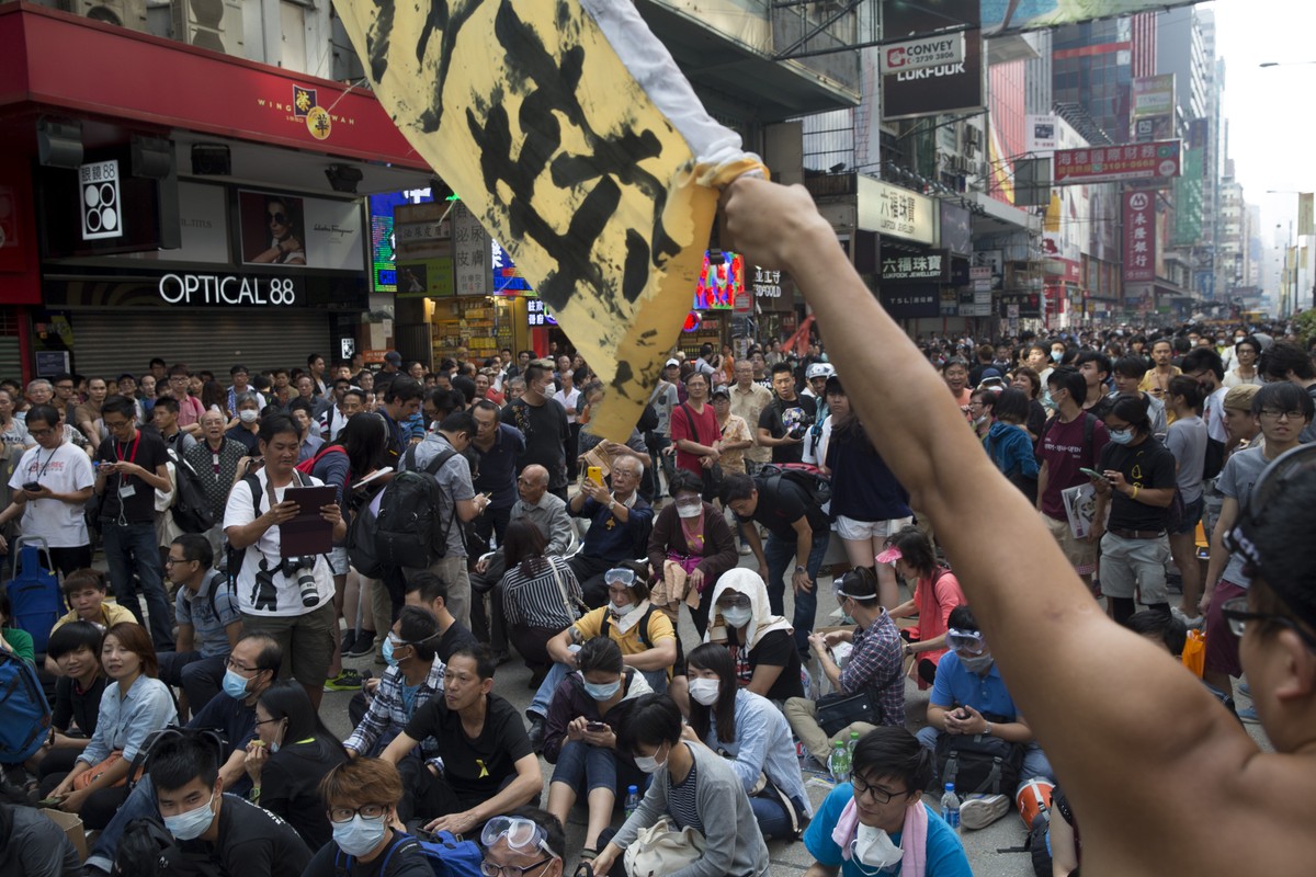 Protesty w Hongkongu