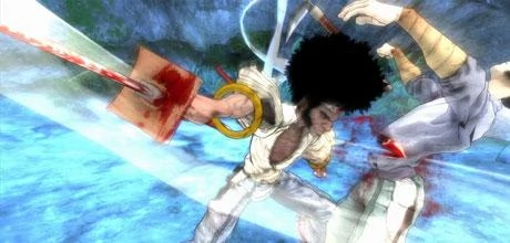 Screen z gry "Afro Samurai"