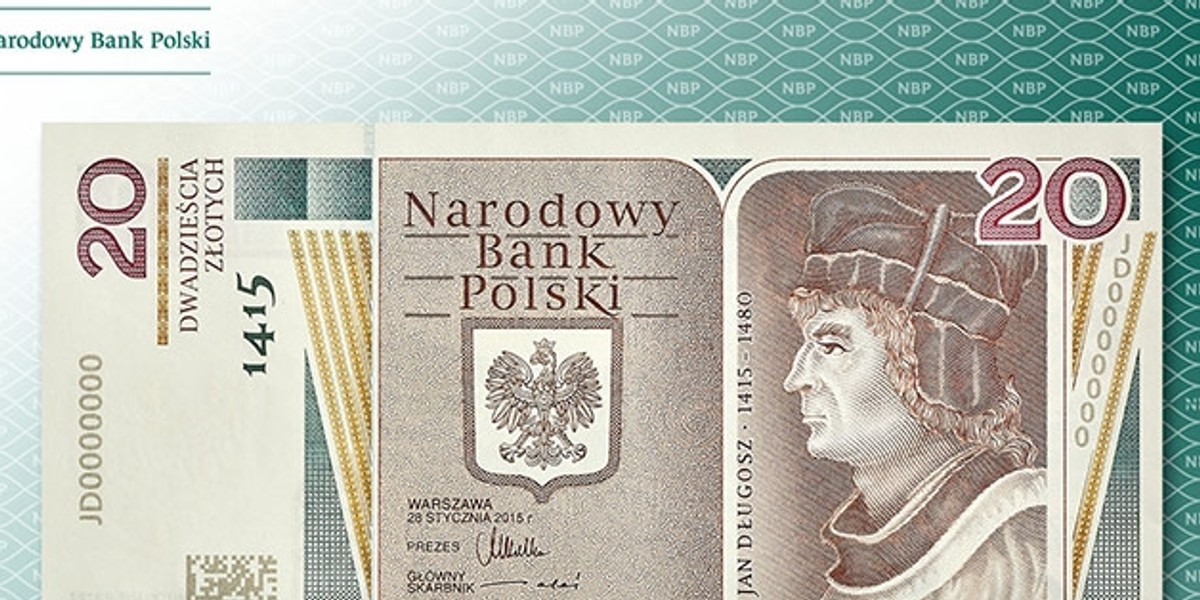 Nowe 20 złotych