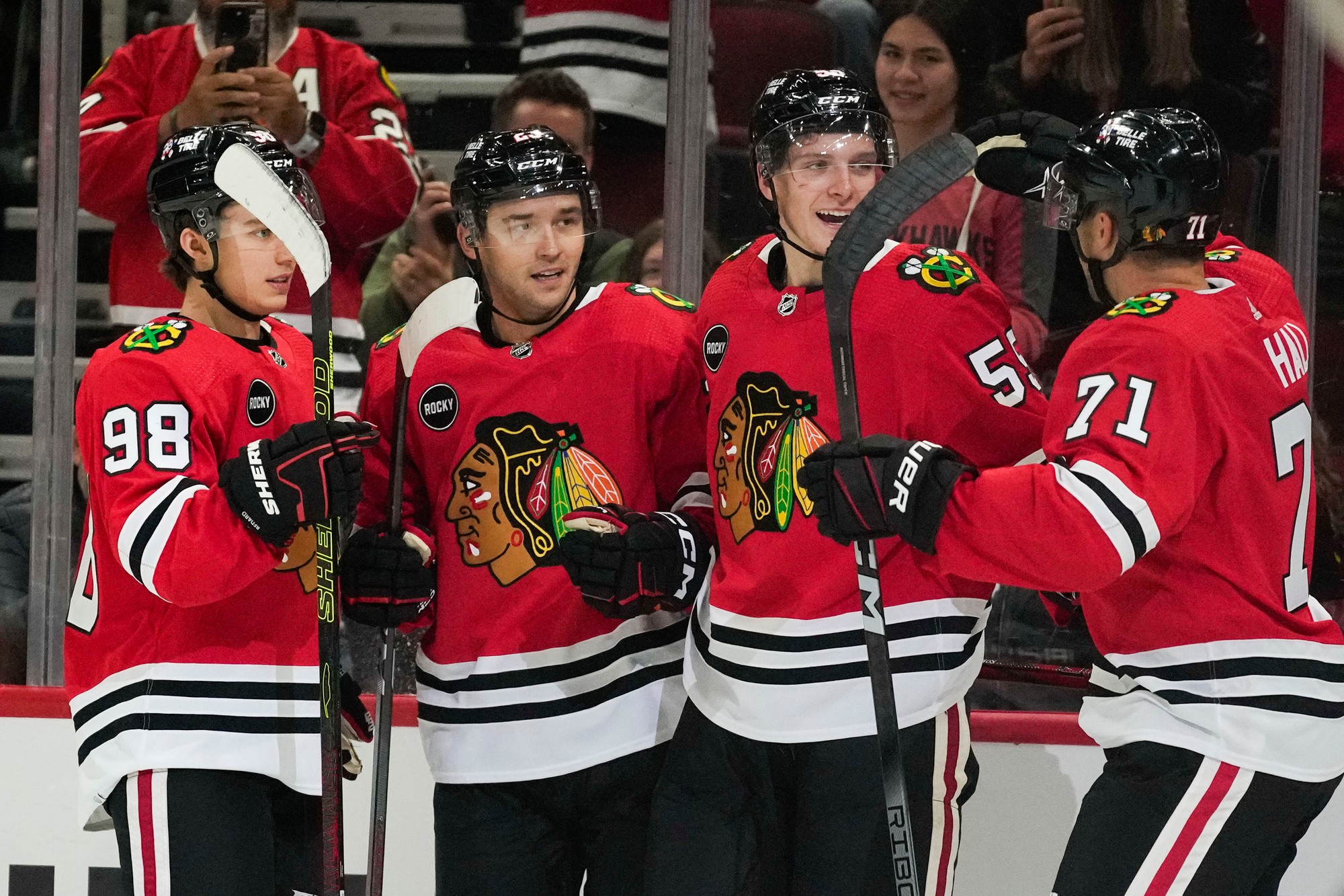 Hráči Chicago Blackhawks.