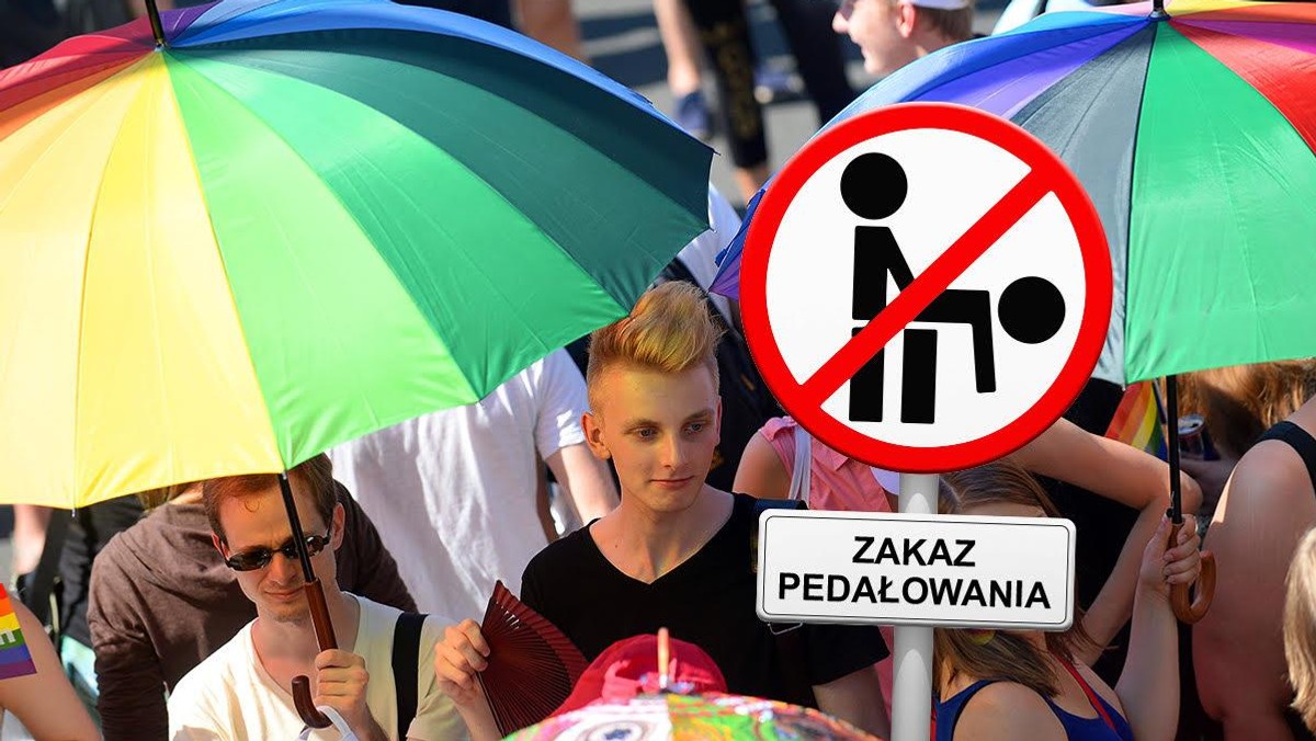 zakaz pedałowania homoseksualiści geje lesbijki homoseksualizm