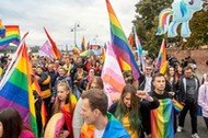 Toruń, 21.09.2019. III Marsz Równości pod hasłem Dla życia i rodziny, 21 bm. w Toruniu. (tż/pkus) PAP/Tytus Żmijewski