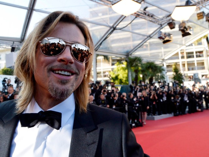 Brad Pitt w Cannes