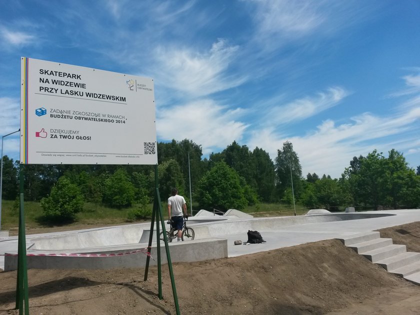 Na Widzewie powstał nowy skatepark