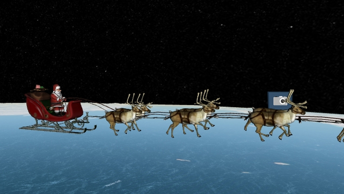 Jak co roku, także w te święta Dowództwo Obrony Północnoamerykańskiej Przestrzeni Powietrznej i Kosmicznej (NORAD) w USA pomaga dzieciom śledzić podróż Świętego Mikołaja, który wyruszył ze swej bazy na biegunie północnym, by rozdawać prezenty.