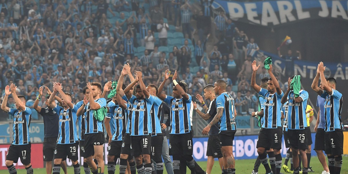 Gremio Porto Alegre wygrało w Copa Libertadores - Ligi ...