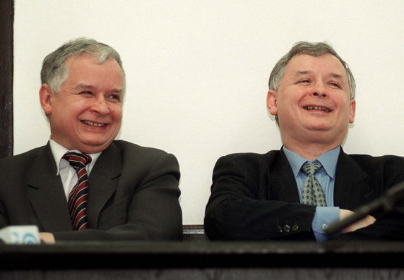 2002. Lech i Jarosław Kaczyński