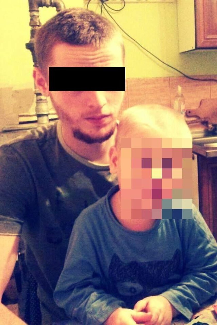 Piotr L. (25 l.) w przypływie furii kazał wejść do samochodu byłej partnerce i ich dziecku