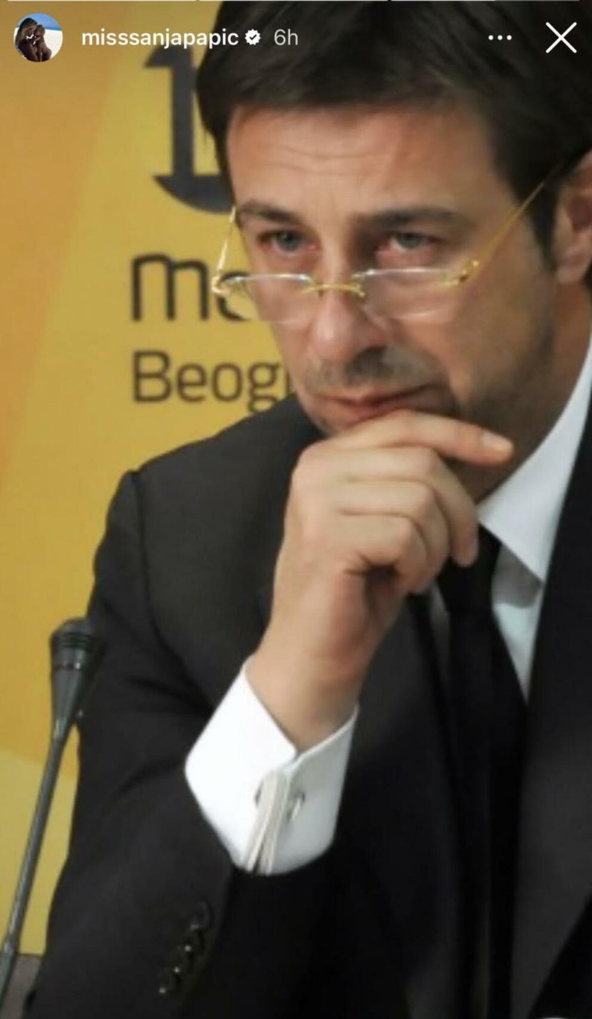 Objava supruge Miše Ognjanovića 