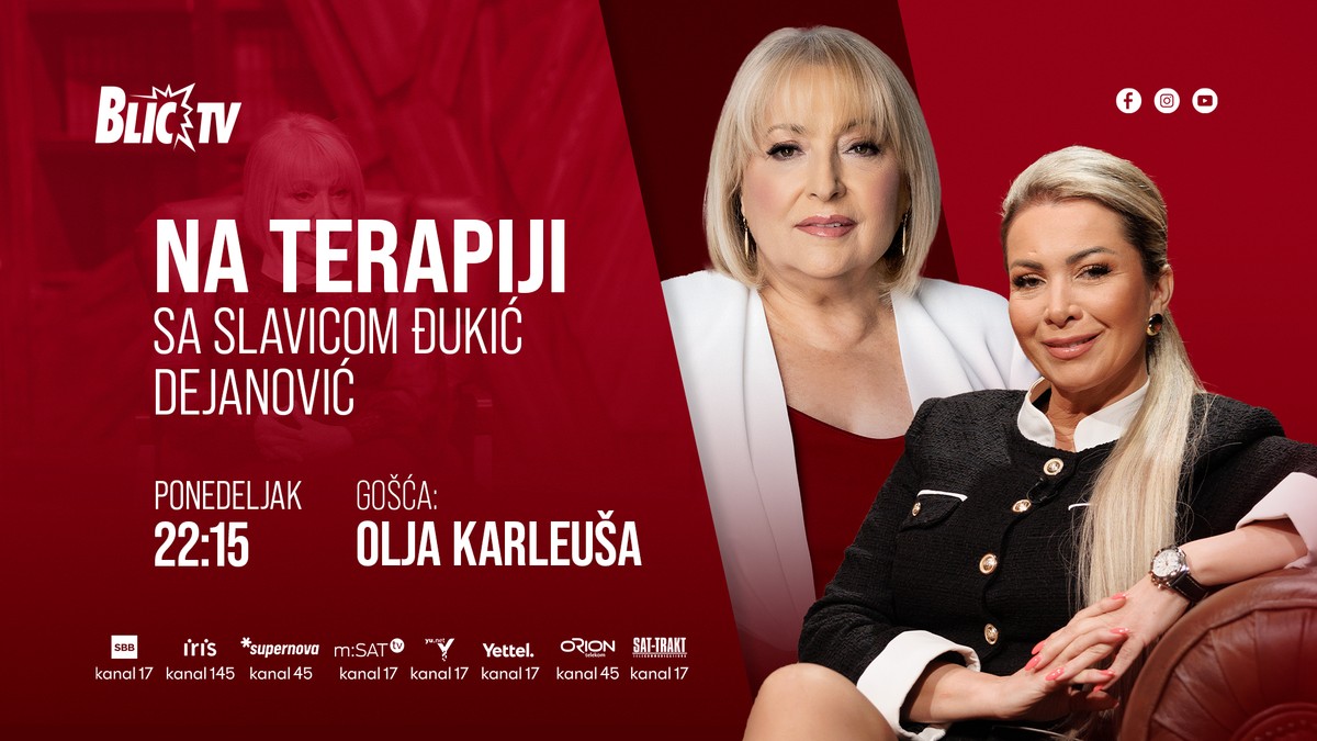 Olja Karleuša, emisija "Na terapiji sa Slavicom Đukić Dejanović"