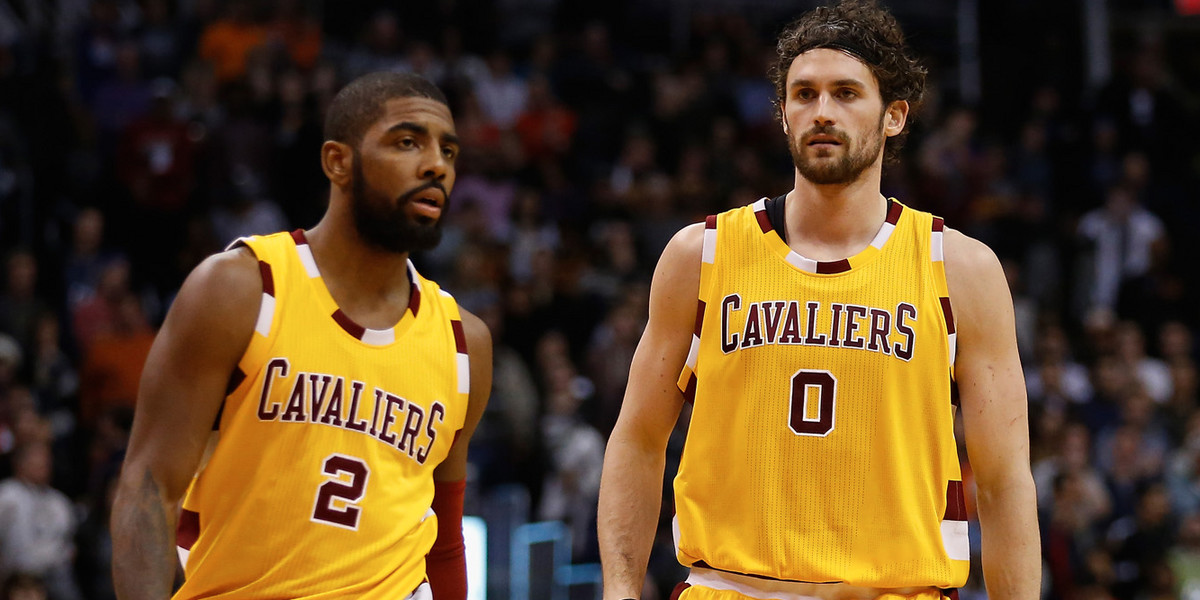 Kyrie Irving and Kevin Love have to defend well in the Finals for the Cavaliers to have a chance.