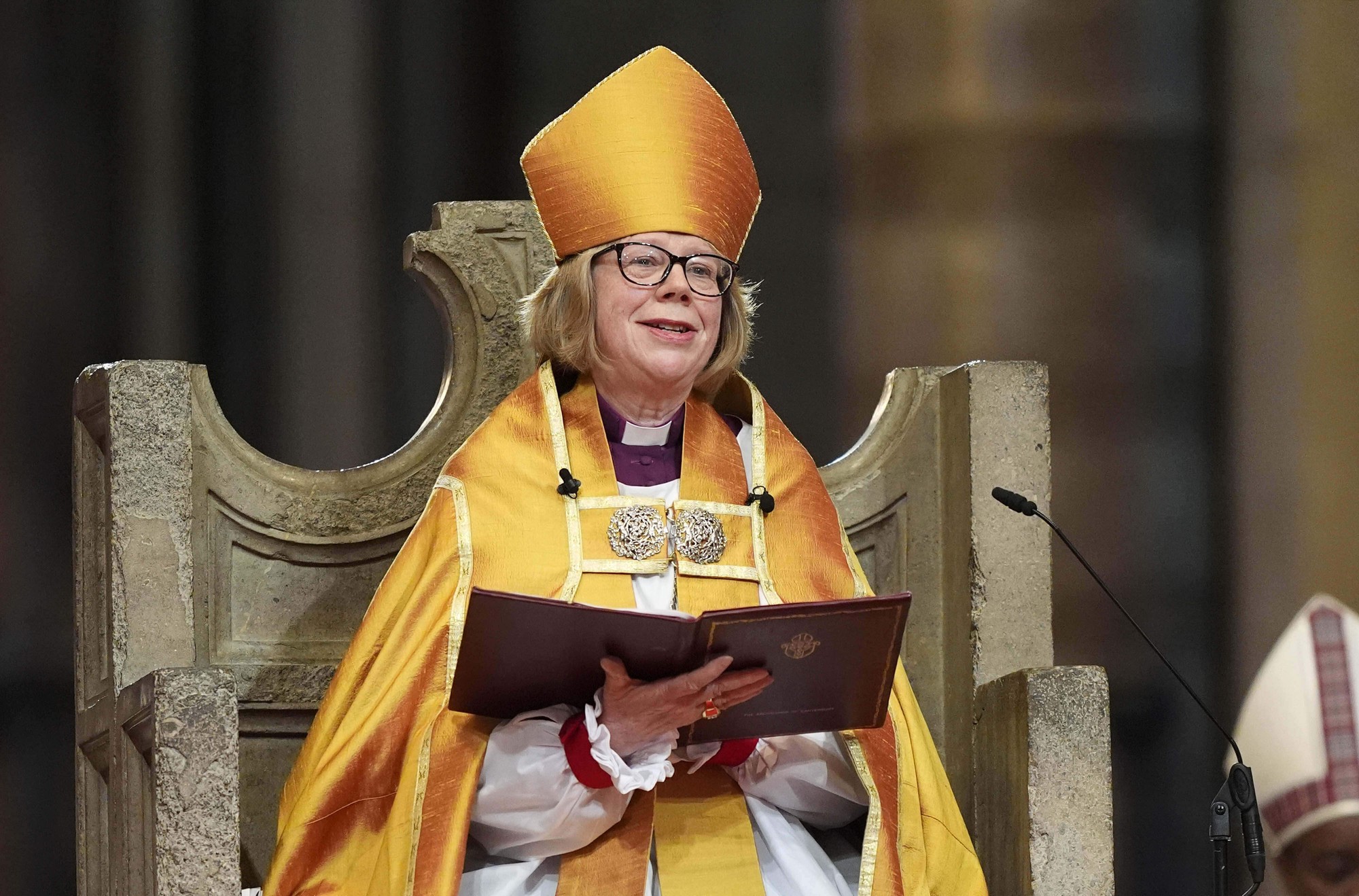 Nová anglikánska arcibiskupka Sarah Mullallyová.