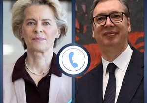 Aleksandar Vučić razgovarao sa Ursulom fon der Lajen