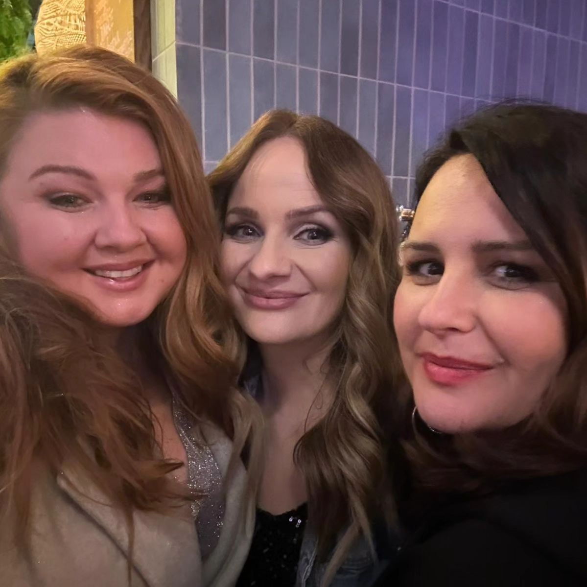 Zľava, Evelyn, Zuzana Kubovčíková Šebová a Petra Polnišová.