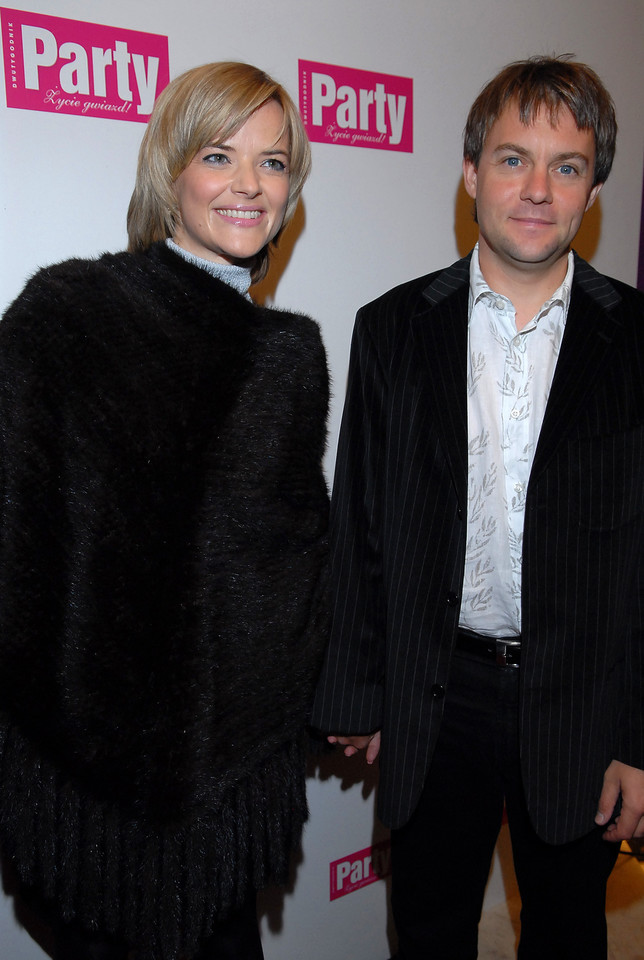 Monika Richardson z byłym już mężem Jamie Malcolmem / fot. MW Media