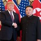 Prezydent USA Donald Trump i przywódca Korei Północnej Kim Dzong Un