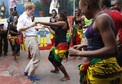 Książę Harry tańczy na Jamajce