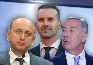 Milan Knežević Milojko Spajić Milo Đukanović  