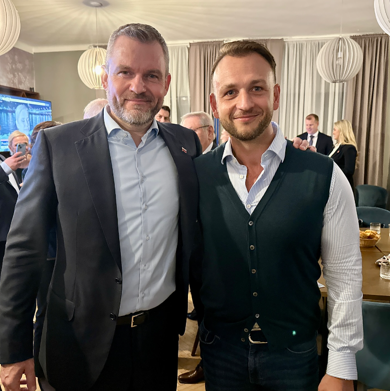 Peter Pellegrini a Matúš Šutaj Eštok.
