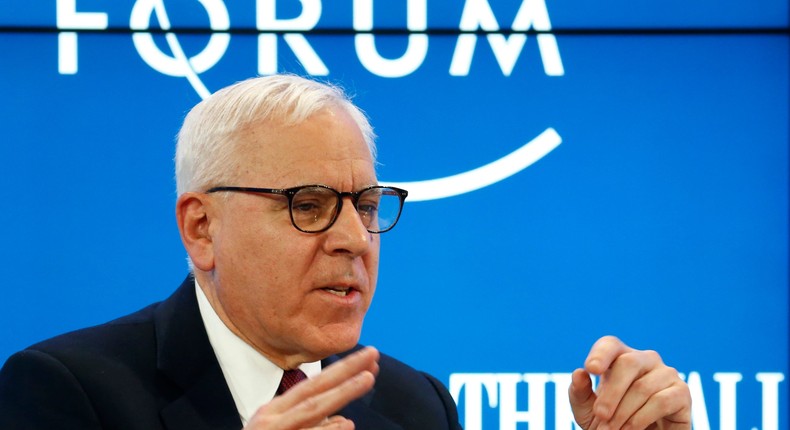 Investors should approach the unregulated crypto industry like it's a trip to the casino, billionaire investor David Rubenstein said.Ruben Sprich/Reuters