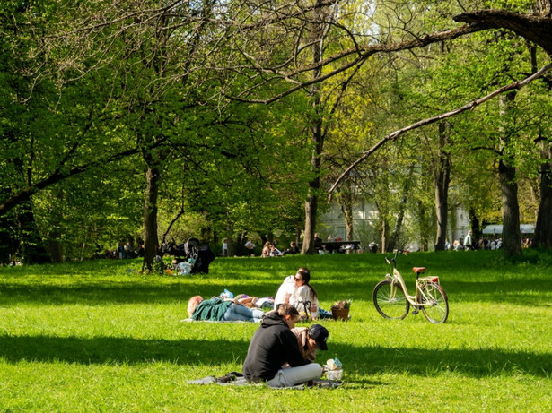 Łazienki Królewskie. Park w mieście