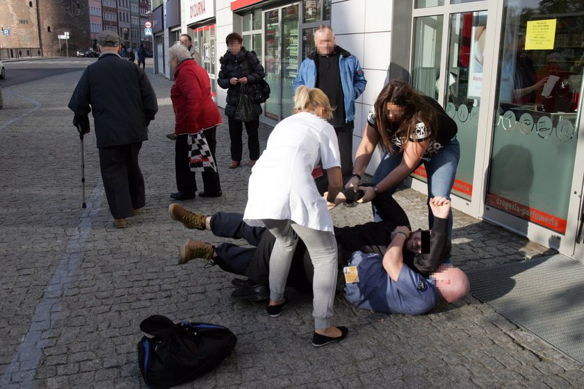 Pogoń za złodziejem perfum w Gdańsku