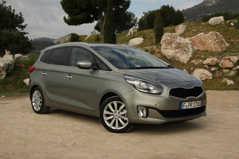 Kia Carens (pierwsza jazda)