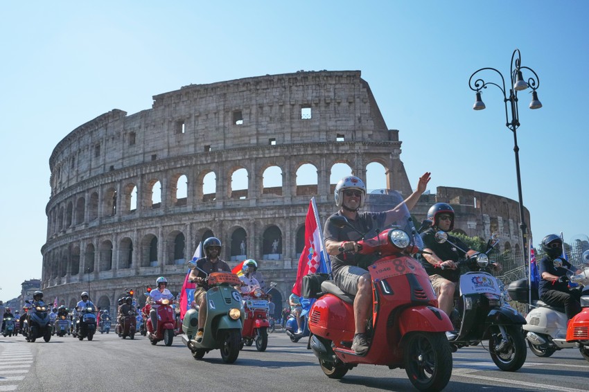 Vespa, Rim