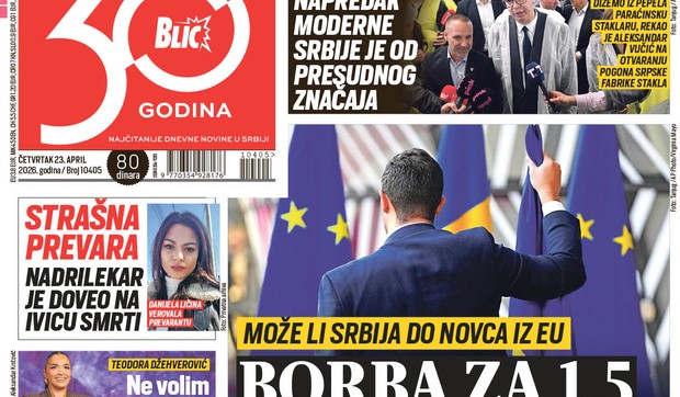 NASLOVNA BLIC