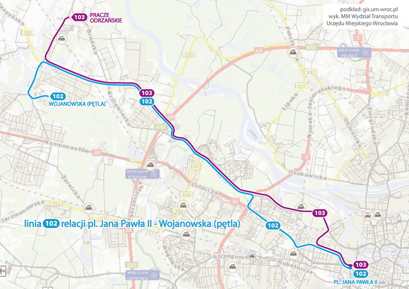 Więcej autobusów na Maślice, Stabłowice i Pracze Odrzańskie