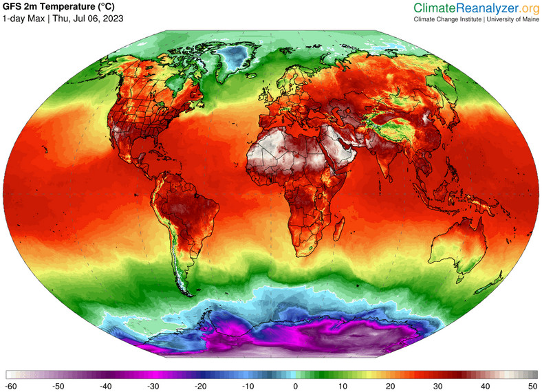In many countries in North Africa and the Middle East, temperatures have exceeded 50 degrees Celsius