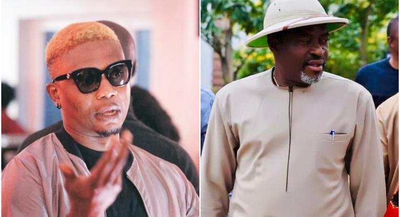 Reminisce (left) and Kanayo O Kanayo have been nominated for the AMA Awards in the 'Best Actor in a Supporting Role' category. [Instagram]