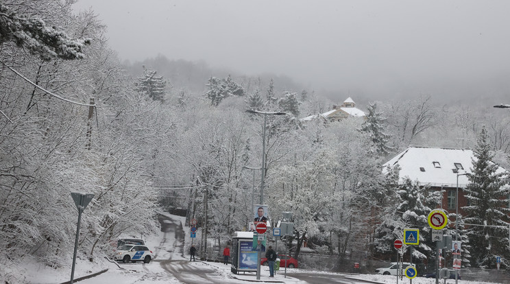 Többfelé várható ma hóesés /Illusztráció: Pozsonyi Zita