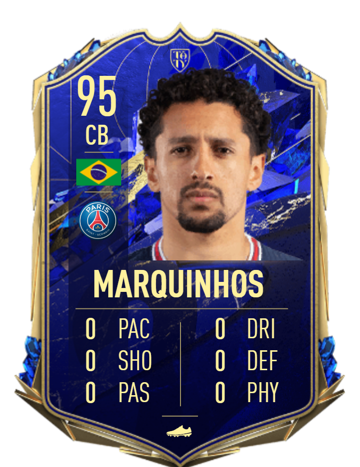 Karta Marquinhos FIFA 22 TOTY