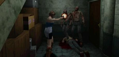 Screen z gry "Resident Evil 3: Nemesis"