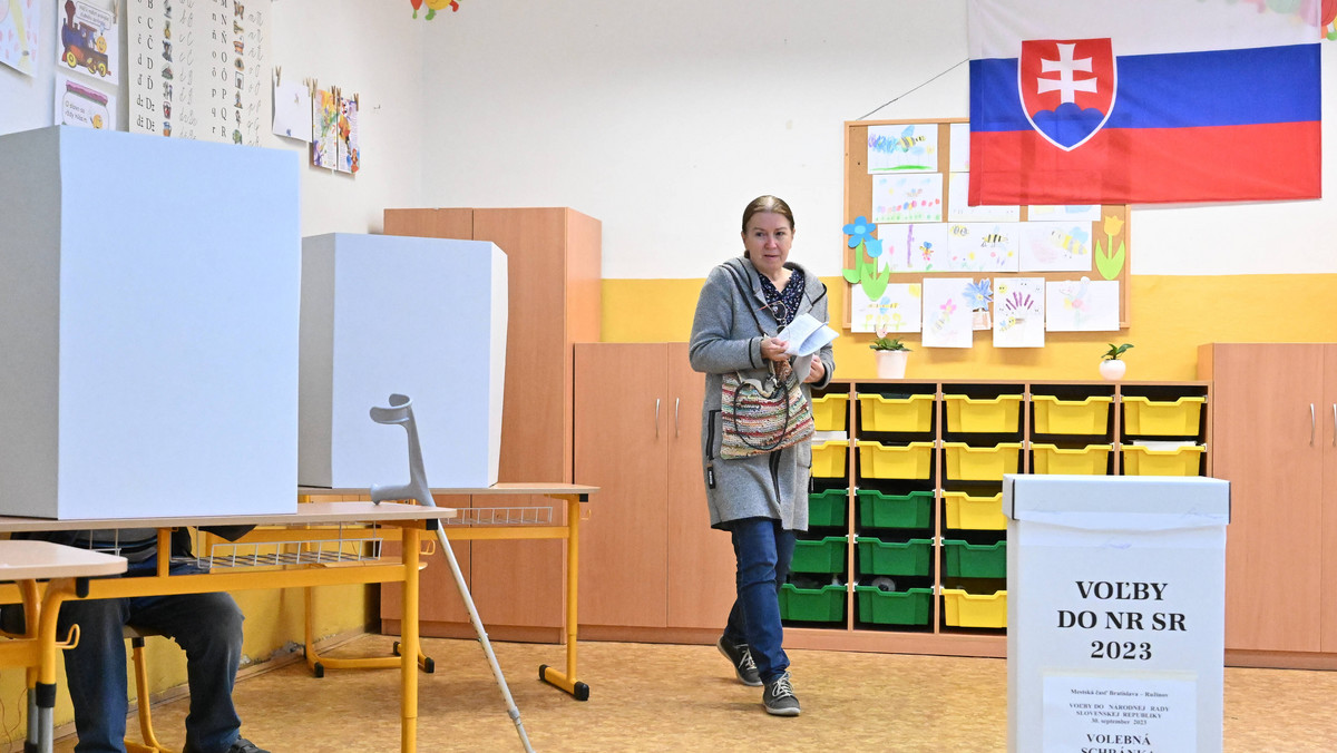Wybory na Słowacji. Incydent w lokalu wyborczym w Bratysławie