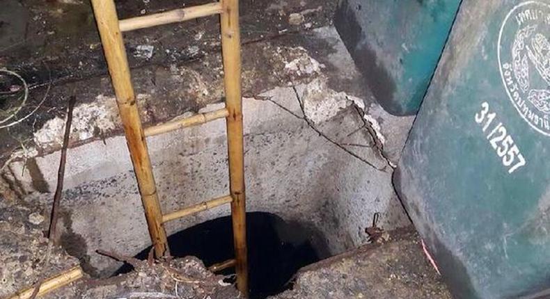 A British tourist went viral recently after falling into an open sewer drain in Bangkok.