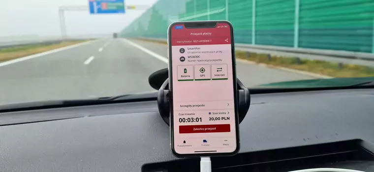 Awaria systemu e-TOLL. Nie działa aplikacja, kierowcy jeżdżą za darmo