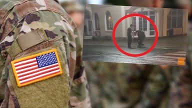 Zadziwiające sceny w centrum Bolesławca. W rolach głównych żołnierze z USA [WIDEO]